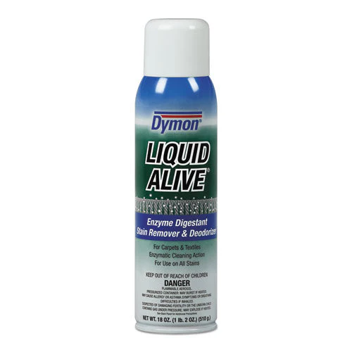 Liquid Alive Carpet Cleaner/deodorizer, 20 Oz Aerosol Spray, 12/carton - Image 1