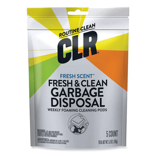 Fresh And Clean Garbage Disposal, Fresh Scent, 5 Pods/pack, 6 Packs/carton - Image 1