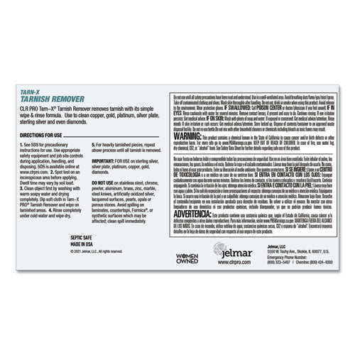 Tarnish Remover, 1 Gal Bottle - Image 3