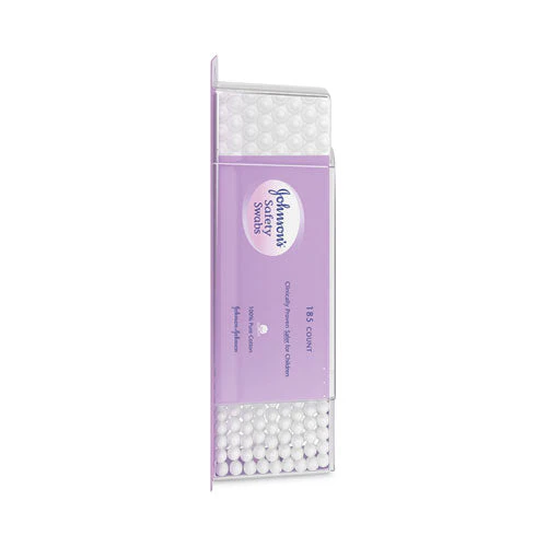 Pure Cotton Swabs, Safety Swabs, 185/pack - Image 2