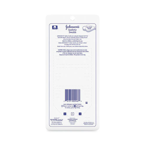 Pure Cotton Swabs, Safety Swabs, 185/pack - Image 3