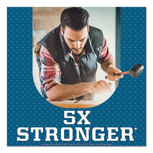 Flexible Fabric Adhesive Tough Strip Bandages, 1 X 4, 20/box - Image 2