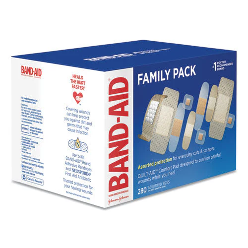 Sheer/wet Adhesive Bandages, Assorted Sizes, 280/box - Image 3