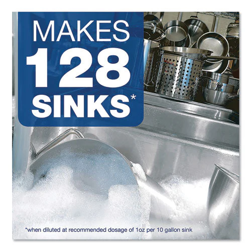 Dishwashing Liquid, Lemon Scent, 1 Gal Bottle, 4/carton - Image 1