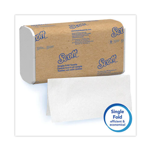 Essential Single-fold Towels, Absorbency Pockets, 9.3 X 10.5, 250/pack, 16 Packs/carton - Image 2