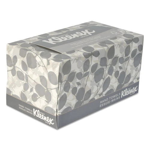 Hand Towels, Pop-up Box, Cloth, 1-ply, 9 X 10.5, Unscented, White, 120/box - Image 2