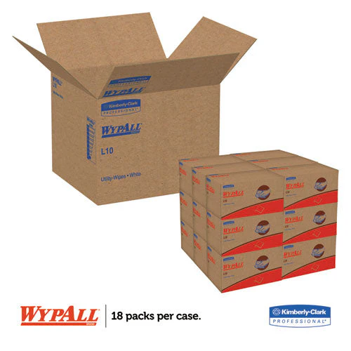 L10 Sani-prep Dairy Towels, Pop-up Box, 1-ply, 10.25 X 10.5, White, 110/pack, 18 Packs/carton - Image 2