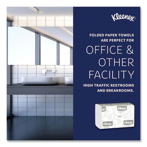 Multi-fold Paper Towels, Convenience, 9.2 X 9.4, White, 150/pack, 8 Packs/carton - Image 3