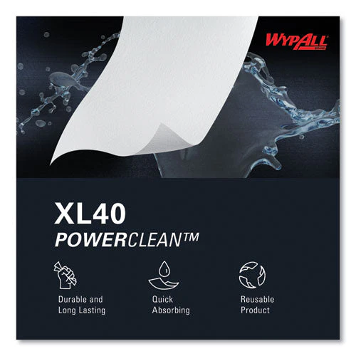 L40 Towels, Jumbo Roll, 12.5 X 12.2, White, 750/roll - Image 2