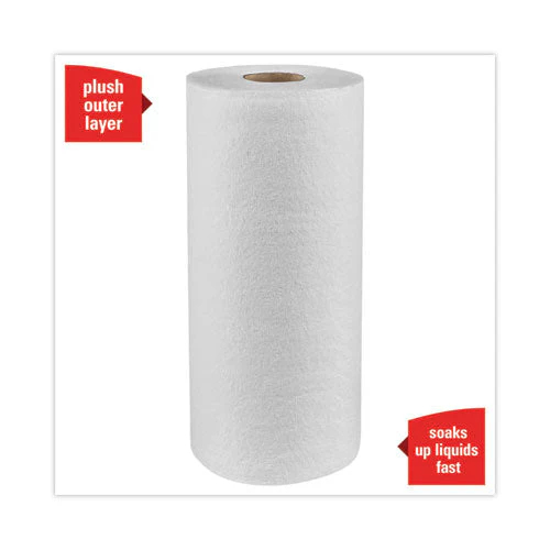 L40 Towels, Small Roll, 10.4 X 11, White, 70/roll, 24 Rolls/carton - Image 3