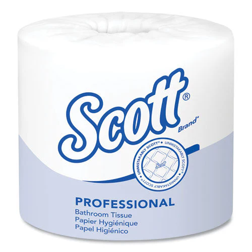 Essential Standard Roll Bathroom Tissue For Business, Septic Safe, 1-ply, White, 1,210 Sheets/roll, 80 Rolls/carton - Image 1