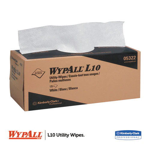 L10 Towels Pop-up Box, 1-ply, 12 X 10.25, White, 125/box, 18 Boxes/carton - Image 2