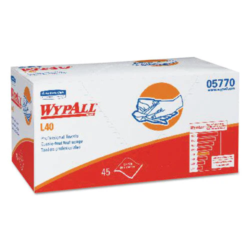L40 Towels, Pro Towels, 12 X 23, White, 45/box, 12 Boxes/carton - Image 1