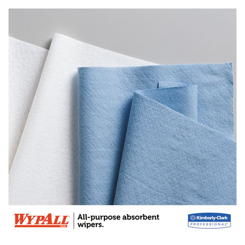 L40 Wiper, 1/4 Fold, Blue, 12.5 X 12, 56/box, 12 Boxes/carton - Image 3