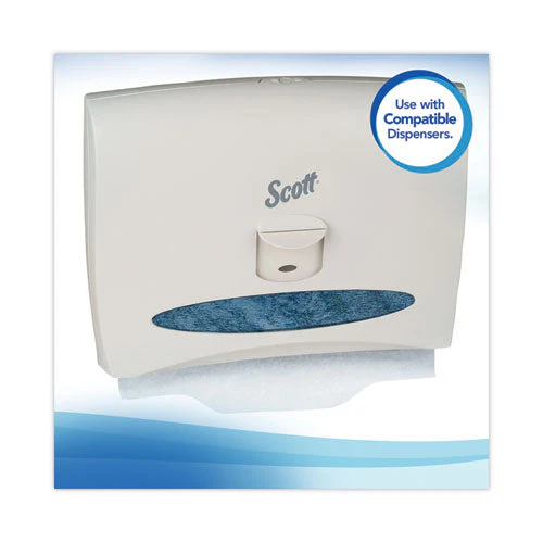 Personal Seats Sanitary Toilet Seat Covers, 15 X 18, White, 125/pack, 24 Packs/carton - Image 3