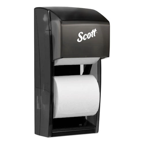 Essential Srb Tissue Dispenser, 6 X 6.6 X 13.6, Transparent Smoke - Image 1