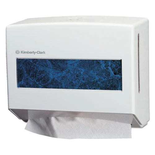 Scottfold Compact Towel Dispenser, 10.75 X 4.75  X 9, Pearl White - Image 1