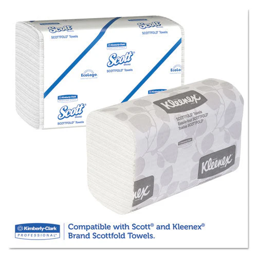 Scottfold Compact Towel Dispenser, 10.75 X 4.75  X 9, Pearl White - Image 2