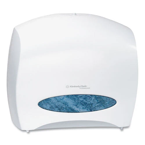 Jrt Jr. Escort Jumbo Roll Bath Tissue Dispenser, 16 X 5.75 X 13.88, Pearl White - Image 1