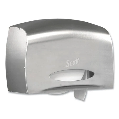 Pro Coreless Jumbo Roll Tissue Dispenser, Ez Load, 14.38 X 6 X 9.75, Stainless Steel - Image 1