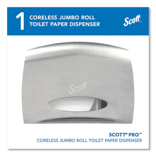 Pro Coreless Jumbo Roll Tissue Dispenser, Ez Load, 14.38 X 6 X 9.75, Stainless Steel - Image 2
