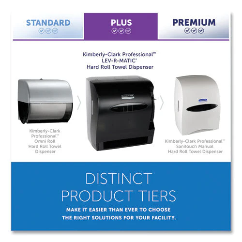 Lev-r-matic Roll Towel Dispenser, 13.3 X 9.8 X 13.5, Smoke - Image 2