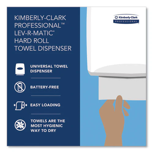 Lev-r-matic Roll Towel Dispenser, 13.3 X 9.8 X 13.5, Smoke - Image 3