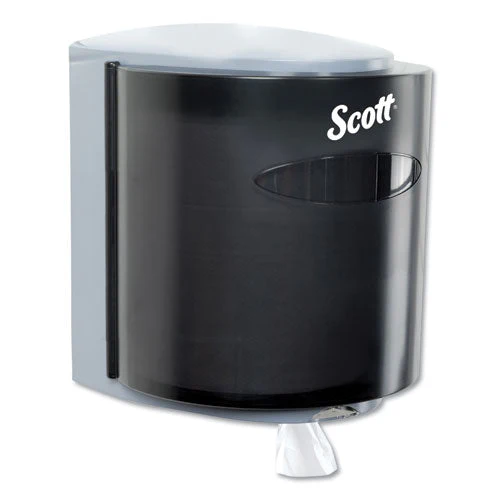 Roll Center Pull Towel Dispenser, 10.3 X 9.3 X 11.9, Smoke/gray - Image 1
