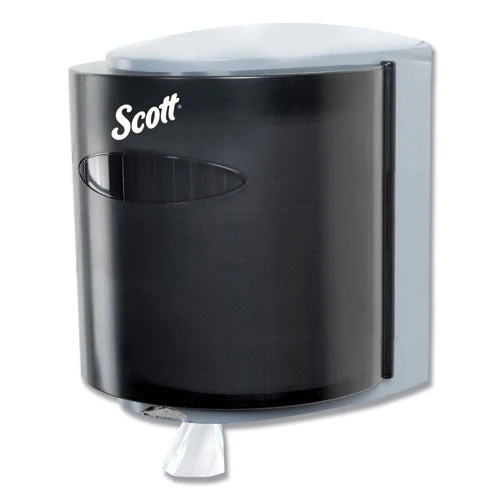 Roll Center Pull Towel Dispenser, 10.3 X 9.3 X 11.9, Smoke/gray - Image 2
