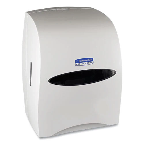 Sanitouch Hard Roll Towel Dispenser, 12.63 X 10.2 X 16.13, White - Image 1