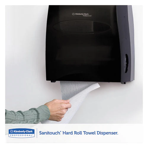 Sanitouch Hard Roll Towel Dispenser, 12.63 X 10.2 X 16.13, Smoke - Image 3