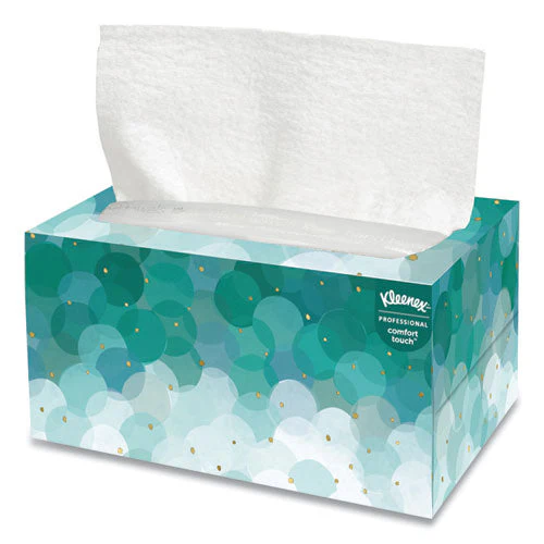 Ultra Soft Hand Towels, Pop-up Box, 1-ply, 9 X 10, White, 70/box - Image 1