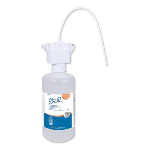 Antimicrobial Foam Skin Cleanser, Unscented, 1,500 Ml Refill, 2/carton - Image 1