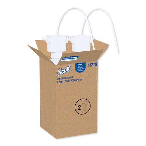 Antimicrobial Foam Skin Cleanser, Unscented, 1,500 Ml Refill, 2/carton - Image 3