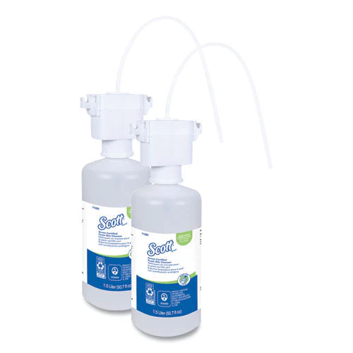 Essential Green Certified Foam Skin Cleanser, Fragrance-free, 1,500 Ml Refill, 2/carton - Image 1