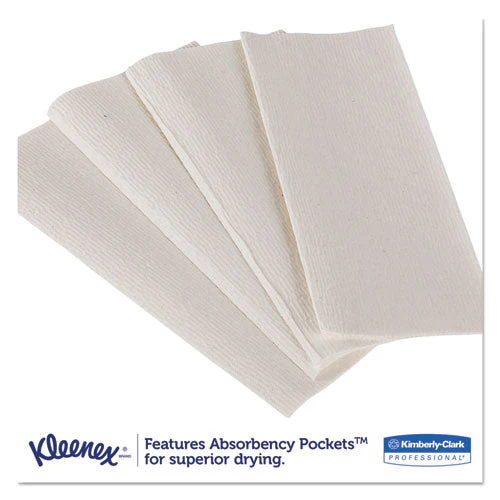 Premiere Folded Towels, 1-ply, 7.8 X 12.4, White, 120/pack, 25 Packs/carton - Image 3