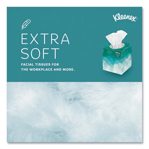 Boutique White Facial Tissue, 2-ply, Pop-up Box, 95 Sheets/box - Image 2