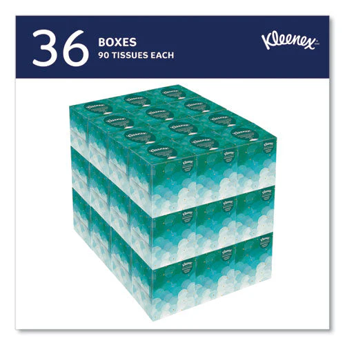 Boutique White Facial Tissue For Business, Pop-up Box, 2-ply, 95 Sheets/box, 36 Boxes/carton - Image 3