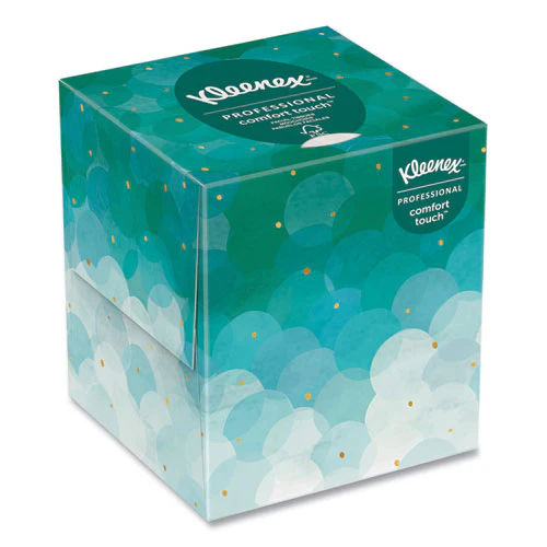 Boutique White Facial Tissue For Business, Pop-up Box, 2-ply, 95 Sheets/box, 6 Boxes/pack - Image 1