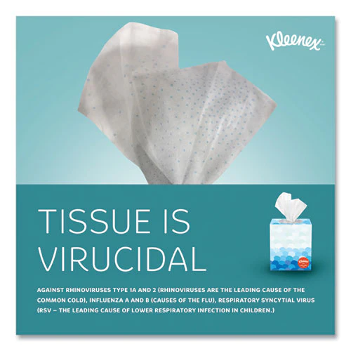 Boutique Anti-viral Tissue, 3-ply, White, Pop-up Box, 60/box, 3 Boxes/pack - Image 3
