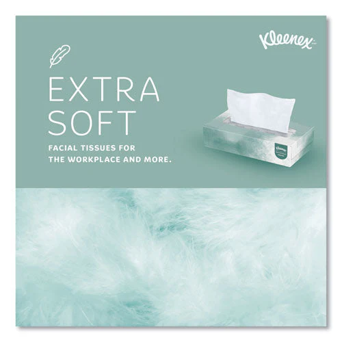 Naturals Facial Tissue For Business, Flat Box, 2-ply, White, 125 Sheets/box - Image 2