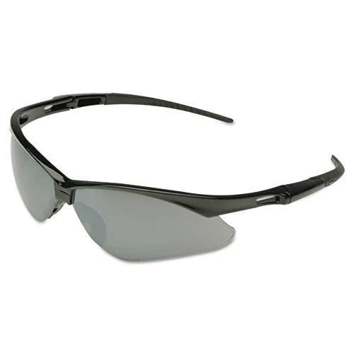 Nemesis Safety Glasses, Camo Frame, Clear Anti-fog Lens - Image 1