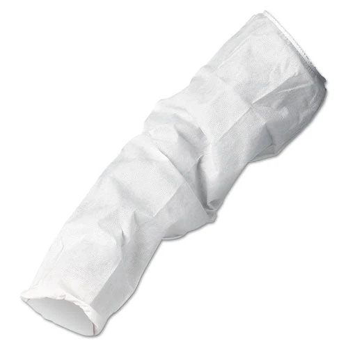 A10 Breathable Particle Protection Sleeve Protectors, 18″, White, 200/carton