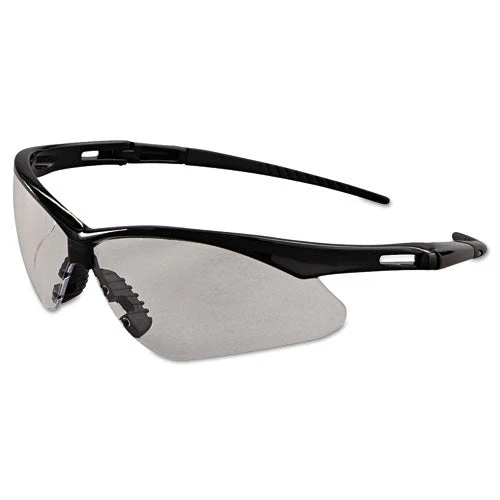 Nemesis Safety Glasses, Black Frame, Clear Anti-fog Lens - Image 1