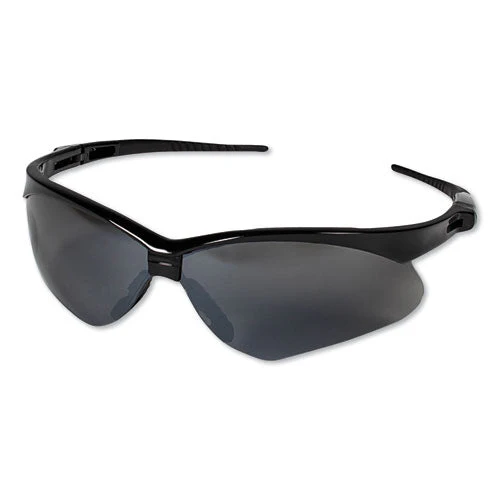 V30 Nemesis Safety Glasses, Black Frame, Smoke Lens - Image 3