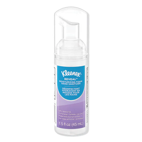 Ultra Moisturizing Foam Hand Sanitizer, 1.5 Oz Pump Bottle, Unscented, 24/carton - Image 1