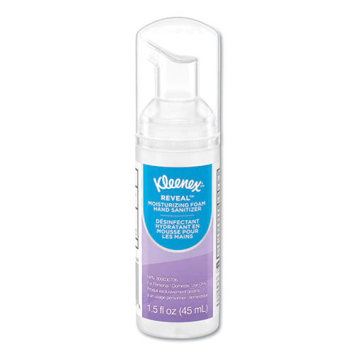 Ultra Moisturizing Foam Hand Sanitizer, 1.5 Oz Pump Bottle, Unscented - Image 1