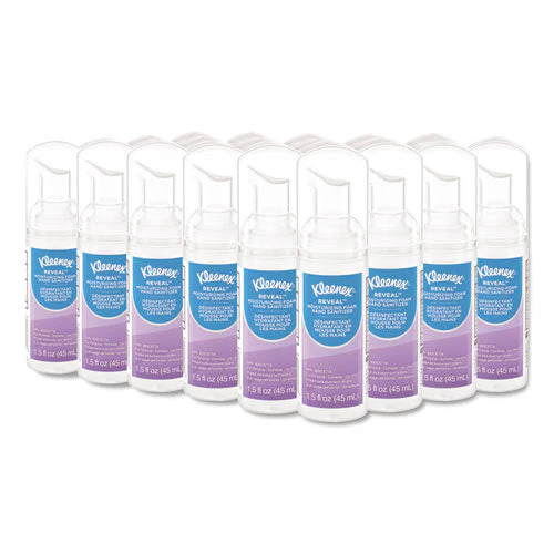Ultra Moisturizing Foam Hand Sanitizer, 1.5 Oz Pump Bottle, Unscented - Image 3
