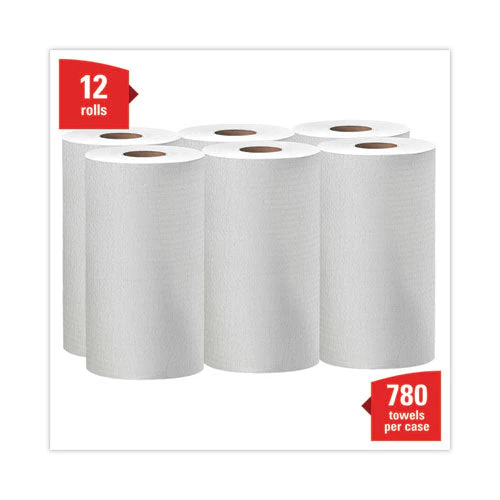 General Clean X60 Cloths, Small Roll, 13.5 X 19.6, White, 130/roll, 6 Rolls/carton - Image 3
