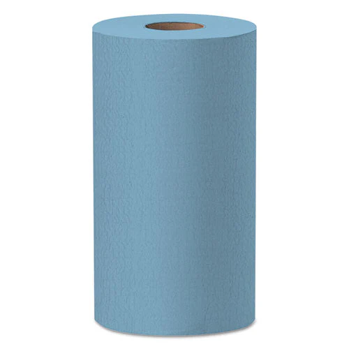 General Clean X60 Cloths, Small Roll, 13.5 X 19.6, Blue, 130/roll, 6 Rolls/carton - Image 1